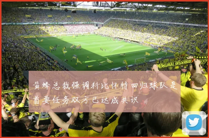 黄蜂总裁强调科比怀特回归球队是首要任务双方已达成共识